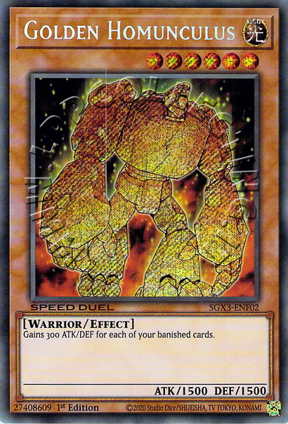 Golden Homunculus