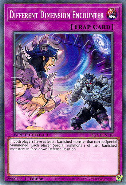 Different Dimension Encounter