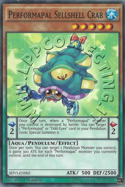 Performapal Sellshell Crab