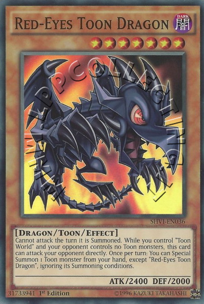 Red-Eyes Toon Dragon