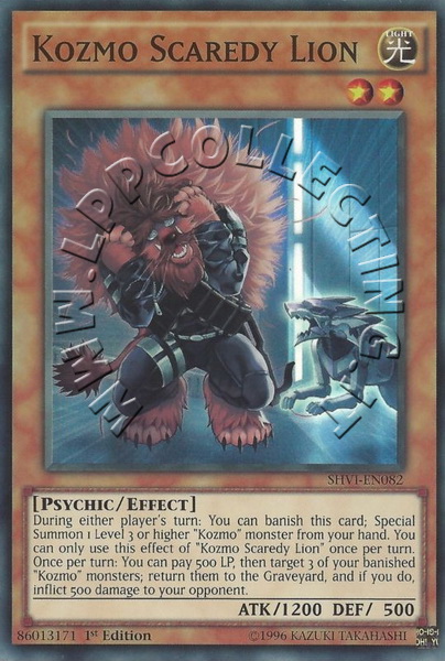 Kozmo Scaredy Lion
