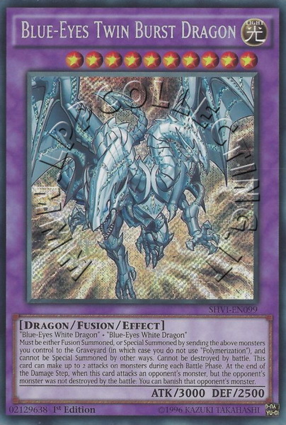 Blue-Eyes Twin Burst Dragon