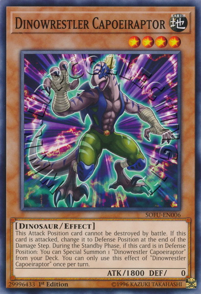 Dinowrestler Capoeiraptor