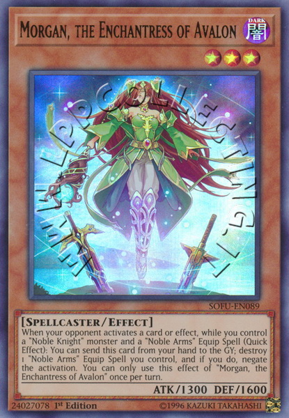 Morgan, the Enchantress of Avalon