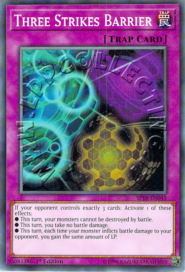 Three Strikes Barrier
