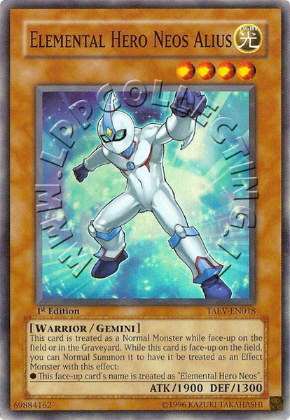 Elemental HERO Neos Alius