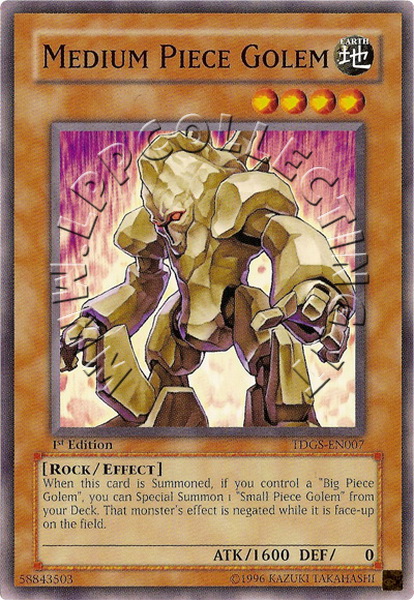 Medium Piece Golem