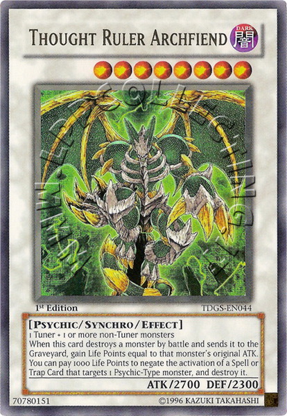 Thought Ruler Archfiend 
