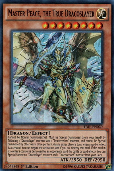 Master Peace, the True Dracoslayer