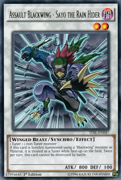 Assault Blackwing - Sayo the Rain Hider