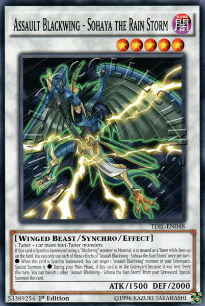 Assault Blackwing - Sohaya the Rain Storm