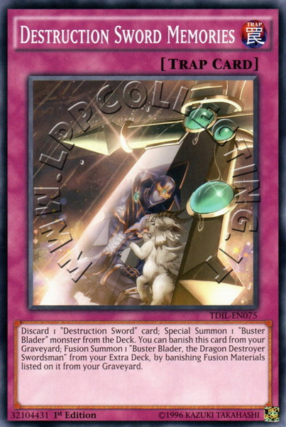 Destruction Sword Memories