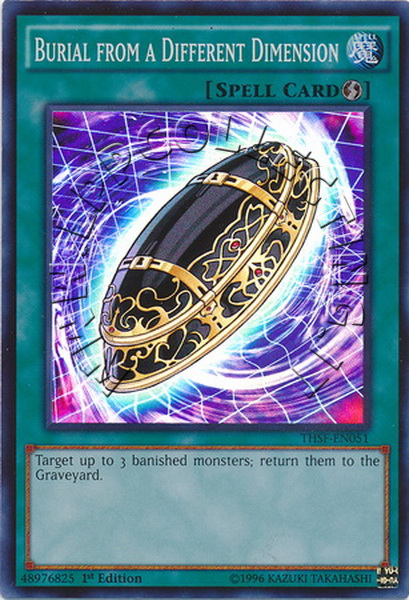 Burial from a Different Dimension