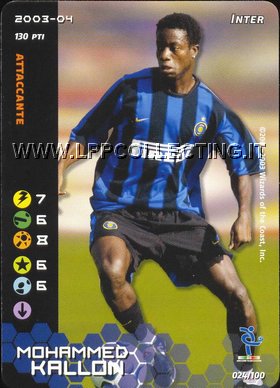 Inter 2003/04 - Mohammed Kallon