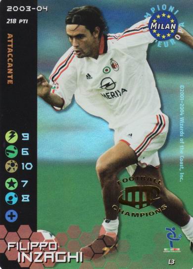 Milan 2003/04 - Filippo Inzaghi (lega)