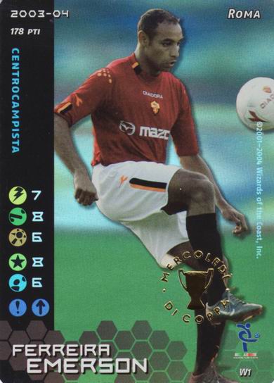Roma 2003/04 - Ferreira Emerson (mercoledì di copp