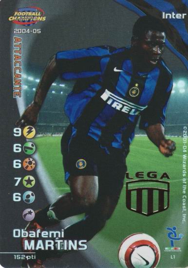 Inter 2004/05 - Obafemi Martins (lega)