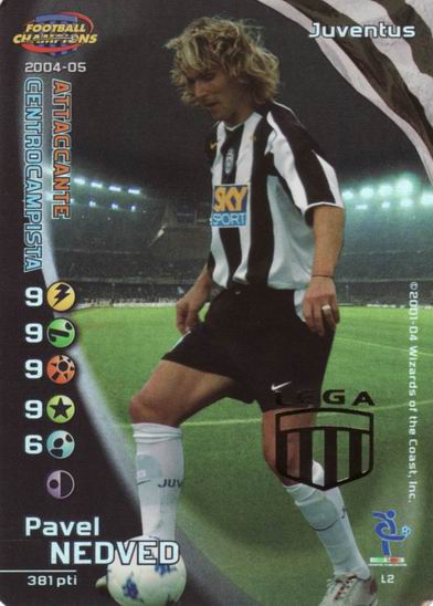 Juventus 2004/05 - Pavel Nedved (lega)