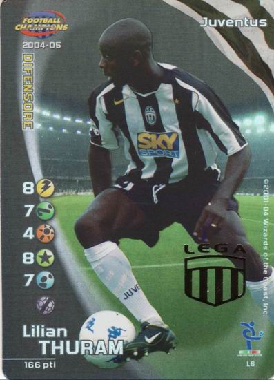 Juventus 2004/05 - Lilian Thuram (lega)