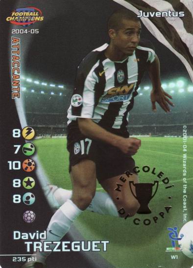 Juventus 2004/05 - David Trezeguet (mercoledì di c