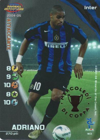 Inter 2004/05 - Adriano (mercoledì di coppa)