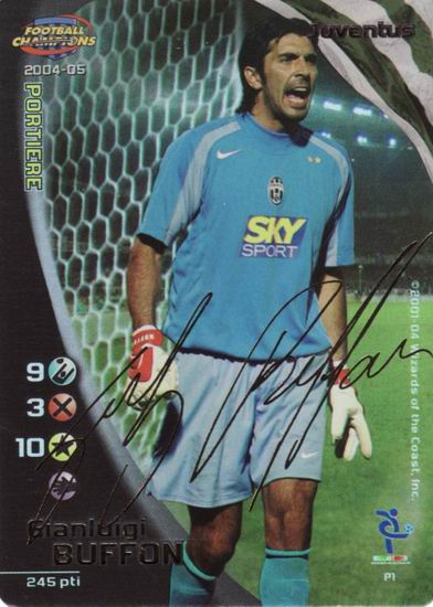 Juventus 2004/05 - Gianluigi Buffon (autografato)