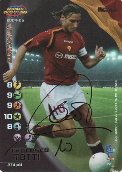 Roma 2004/05 - Francesco Totti (autografato)