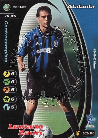 Atalanta 2001/02 - Luciano Zauri
