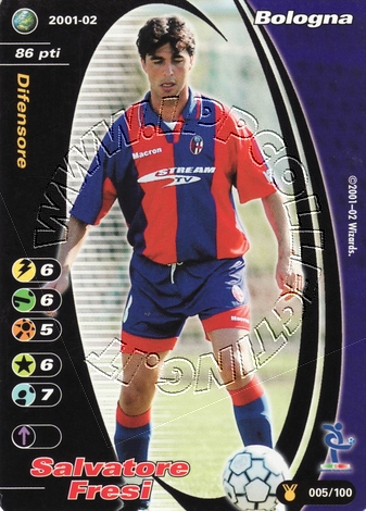 Bologna 2001/02 - Salvatore Fresi