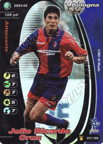 Bologna 2001/02 - Julio Ricardo Cruz