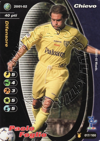 Chievo 2001/02 - Paolo Foglio