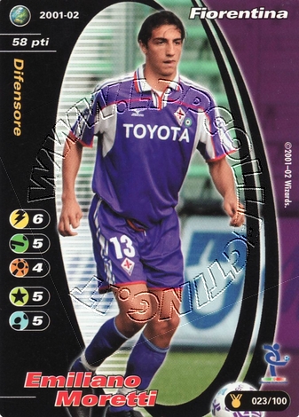 Fiorentina 2001/02 - Emiliano Moretti