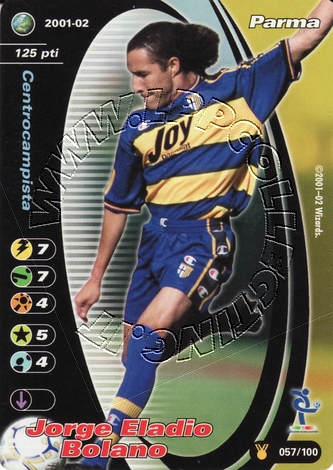 Parma 2001/02 - Jorge Eladio Bolano