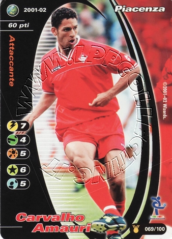 Piacenza 2001/02 - Carvalho Amauri