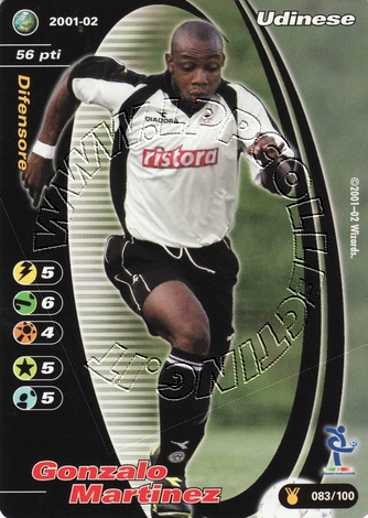 Udinese 2001/02 - Gonzalo Martinez