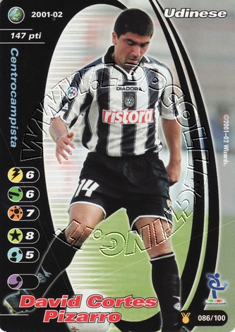 Udinese 2001/02 - David Cortes Pizarro