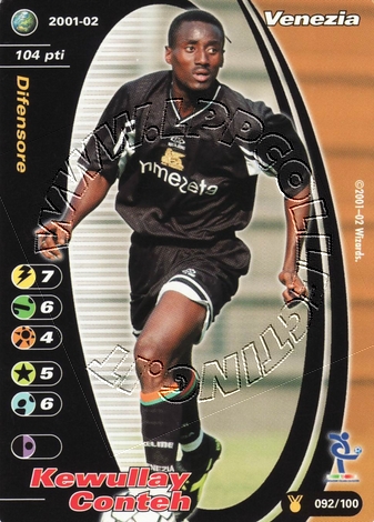 Venezia 2001/02 - Kewullay Conteh