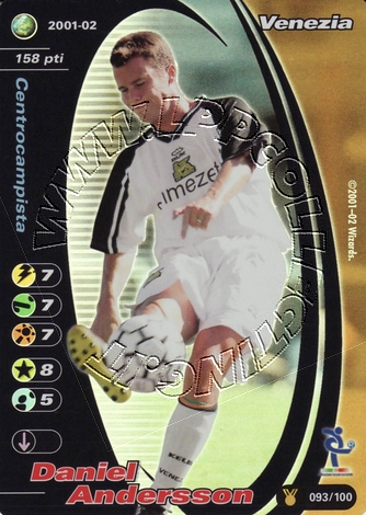 Venezia 2001/02 - Daniel Andersson