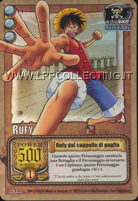 Rufy - Rufy dal cappello di paglia