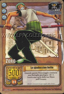 Zoro - Lo spadaccino ferito