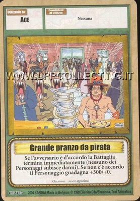 Grande pranzo da pirata