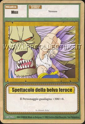 Spettacolo della Belva Feroce