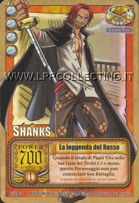 Shanks - La leggenda del Rosso