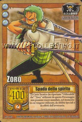 Zoro - Spada dello spirito