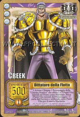 Creek - Dittatore della Flotta