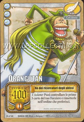Orangutan - Re dei ricercatori degli abissi