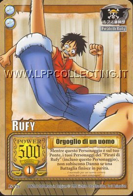 Rufy - Orgoglio di un uomo