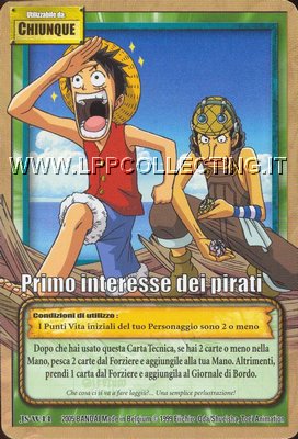 Primo interesse dei Pirati