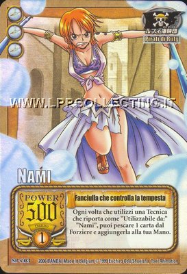 Nami - Fanciulla che controlla la tempesta