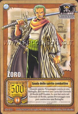 Zoro - Spada dello spirito caombattivo